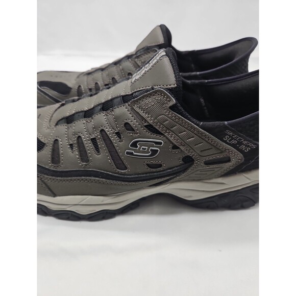 Skechers Slip Ins Shoes Brown Mens Size 12